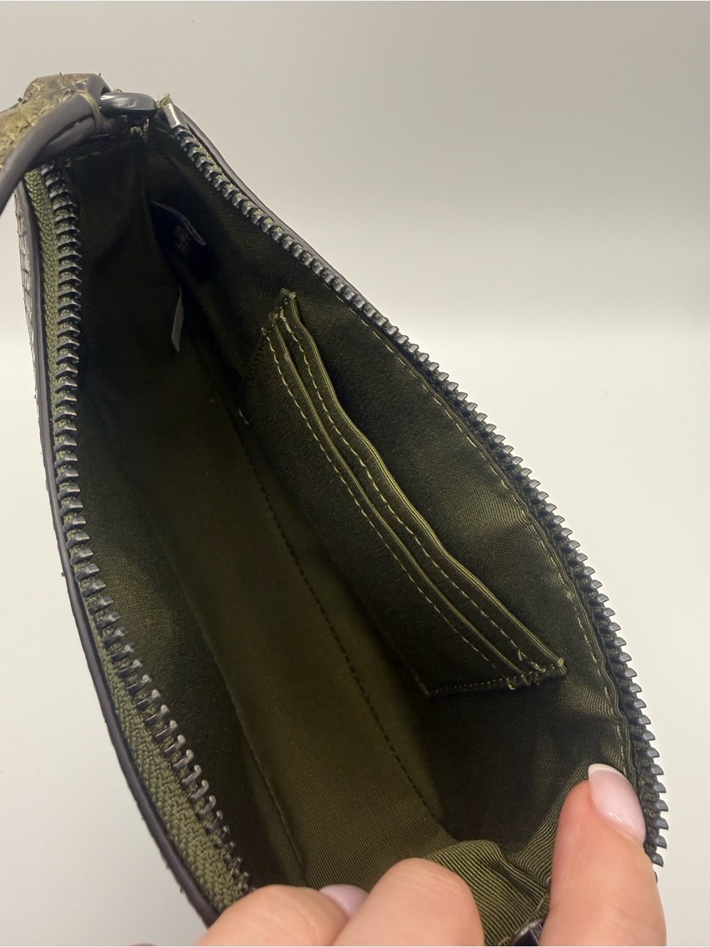 Coach Olive Python Shoulder Bag - Picture 11 of 12